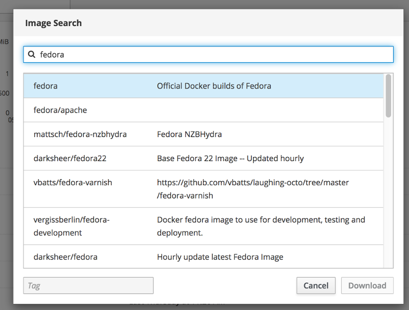 Search for Fedora